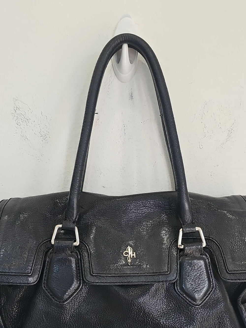 Cole Haan satchel Black Spacious